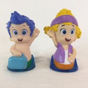 2 Nickelodeon Bubble Guppies Roll N' Go Sliders Figures Gil & Deema Replacements